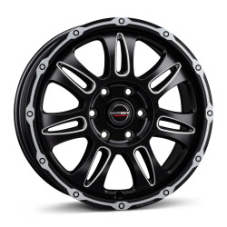 Borbet CW8 black rim window...